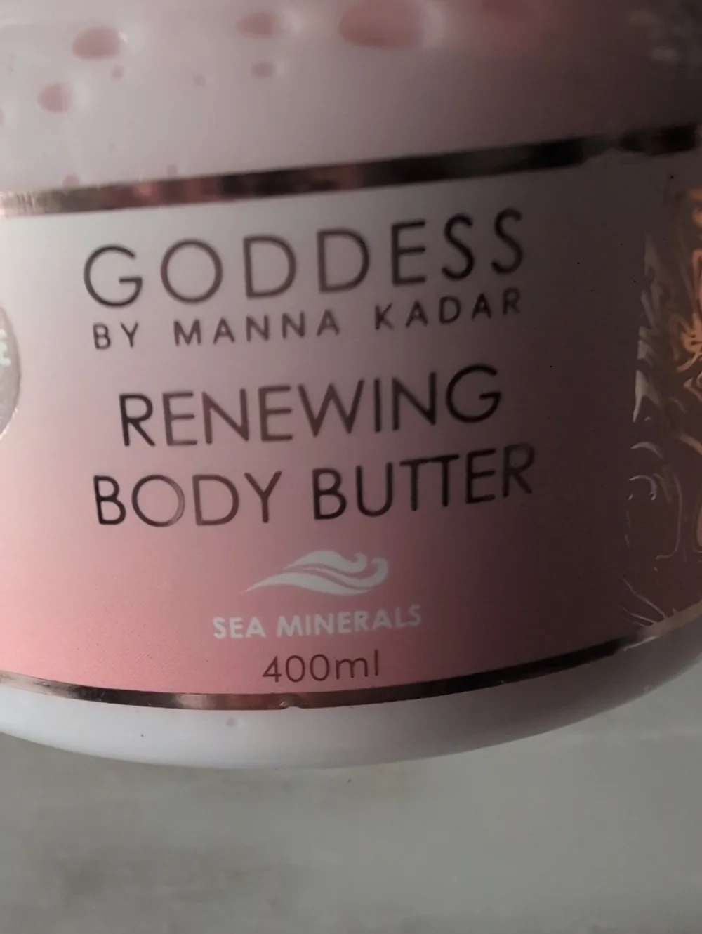 Goddess by Manna Kadar Renewing Body Butter - Pink (Sea Minerals)